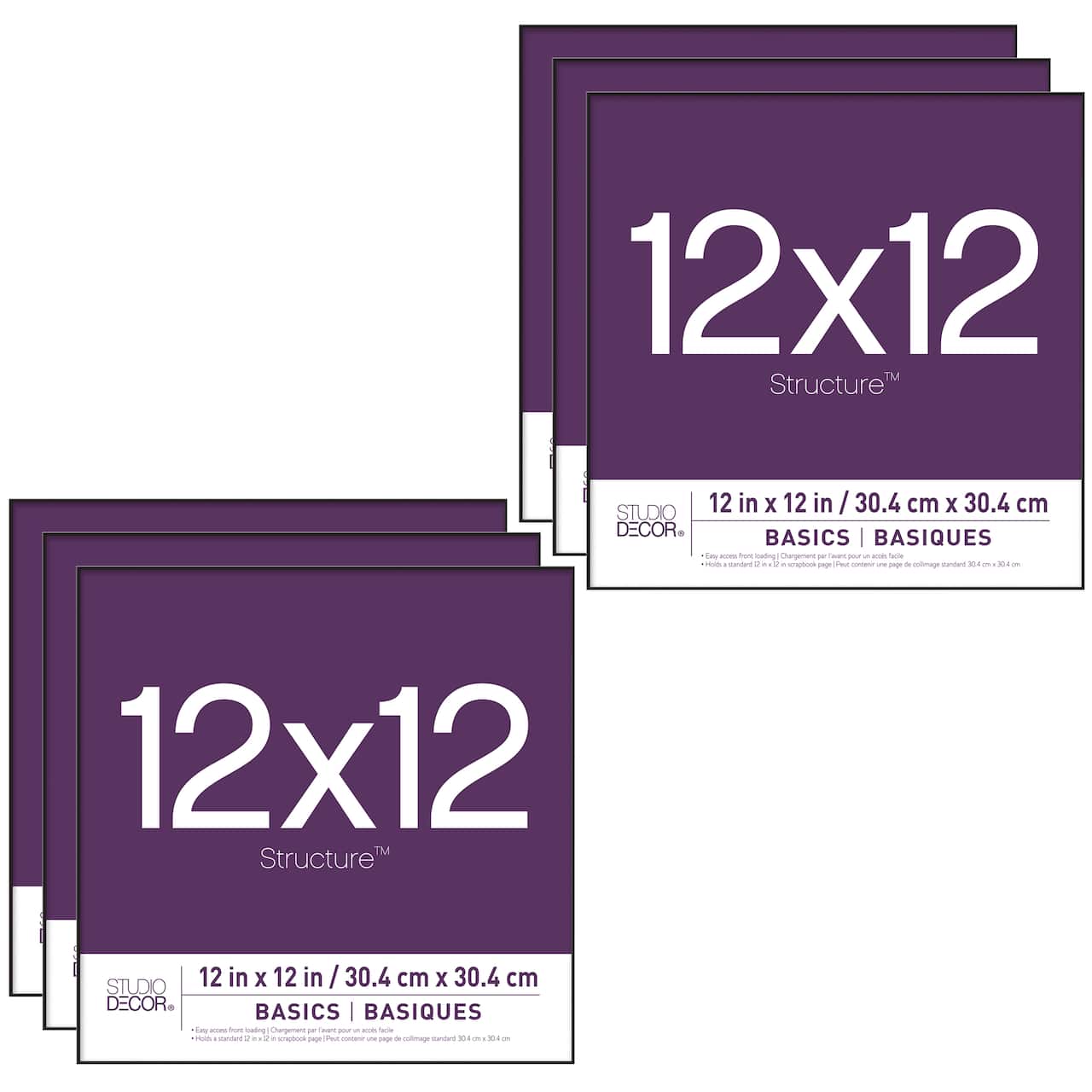 6 Pack: Black Frame, Basics by Studio Décor®